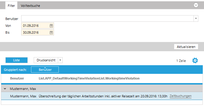 Beispielbild Arbeitszeitverletzung Teil 2