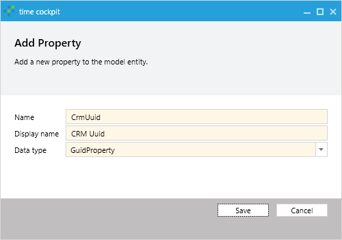 Add CrmUuid Property