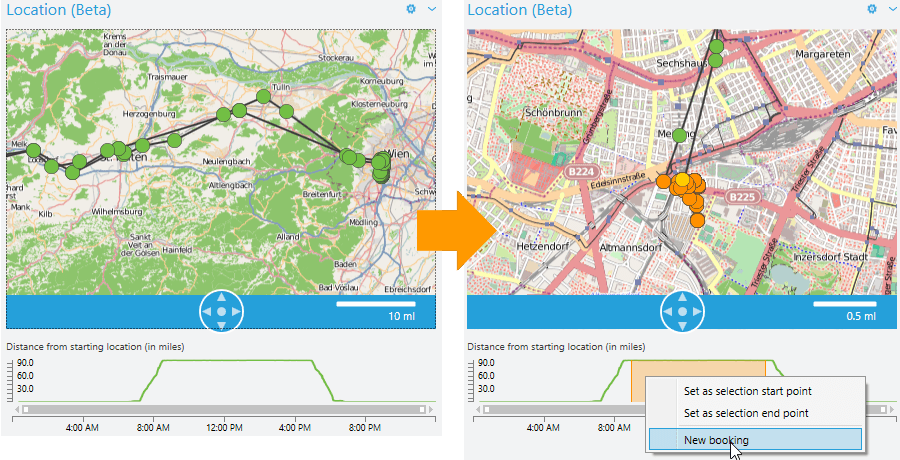 Locations Signals for Easier Time Tracking